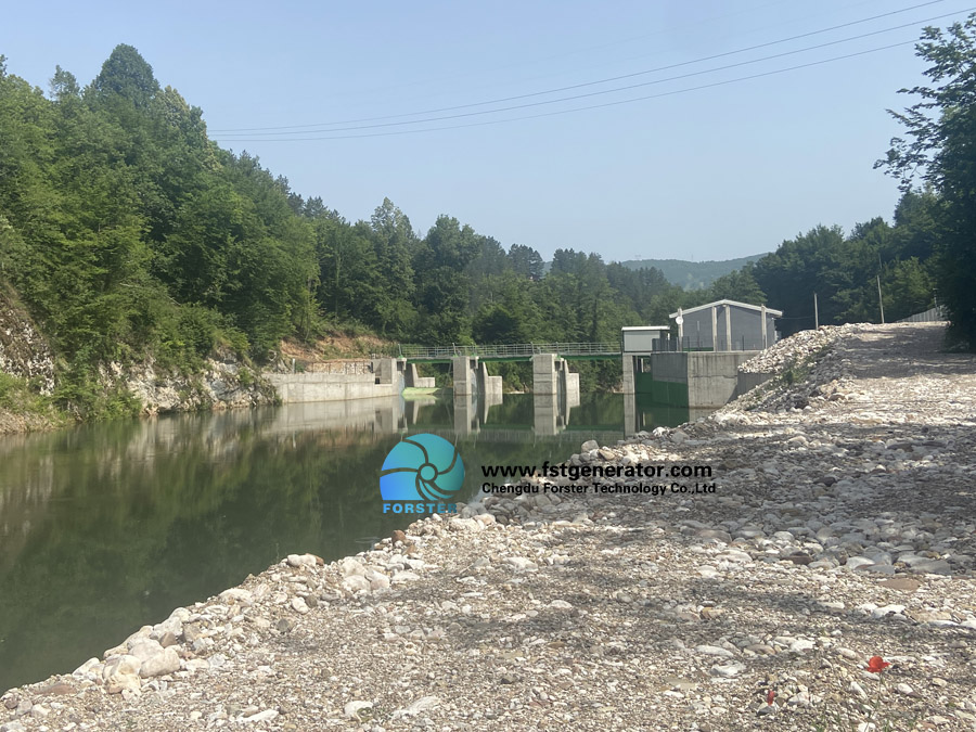 Forster Team Visits Greek Hydropower Plant Featuring 2.2MW Axial-Flow Turbine