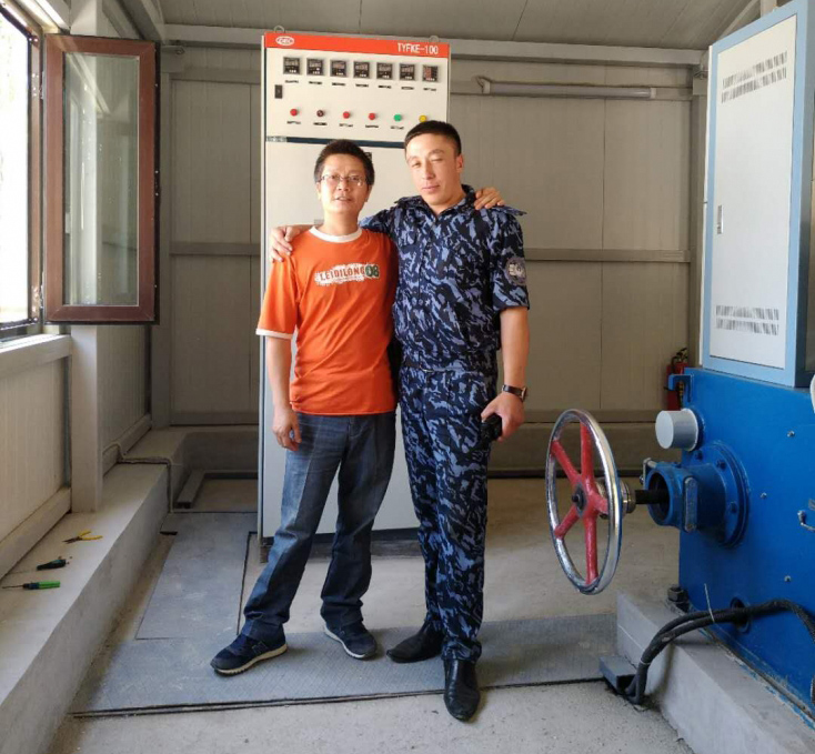 Gerador de hidroturbina Francis de 1,2 MW Uzbequistão5