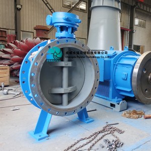 Electric Remote Automatic Control Butterfly Valve For Hydropower Plant