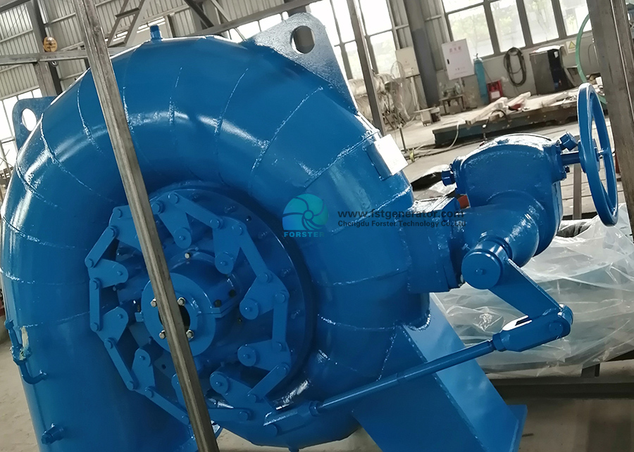 Congo Customer 40KW Francis Turbine Shipped