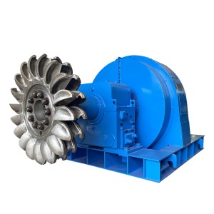 1300KW Hydroelectric Pelton Turbine Generator