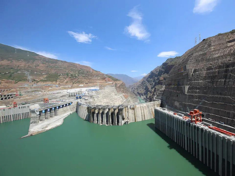 Baihetan Hydropower Station on Jinsha River Were Officially Connected To The Grid for Power Generation
