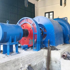 Hydroelectric Power Systems Francis Turbine Generator For 850KW Hydropower Project From Albania