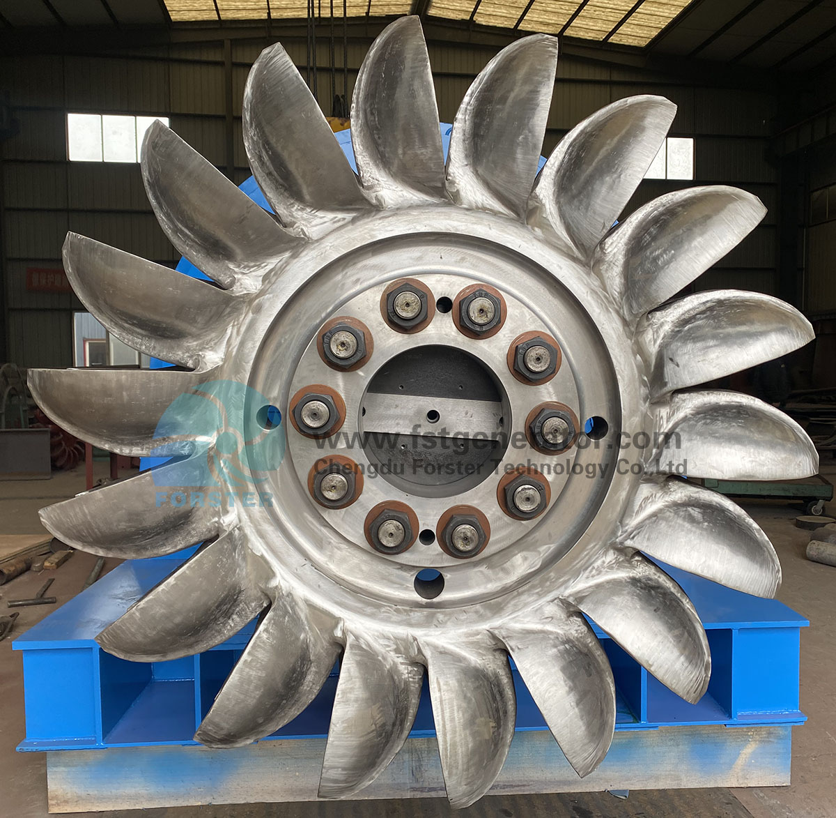Runner or Wheel of the Pelton Water Turbine