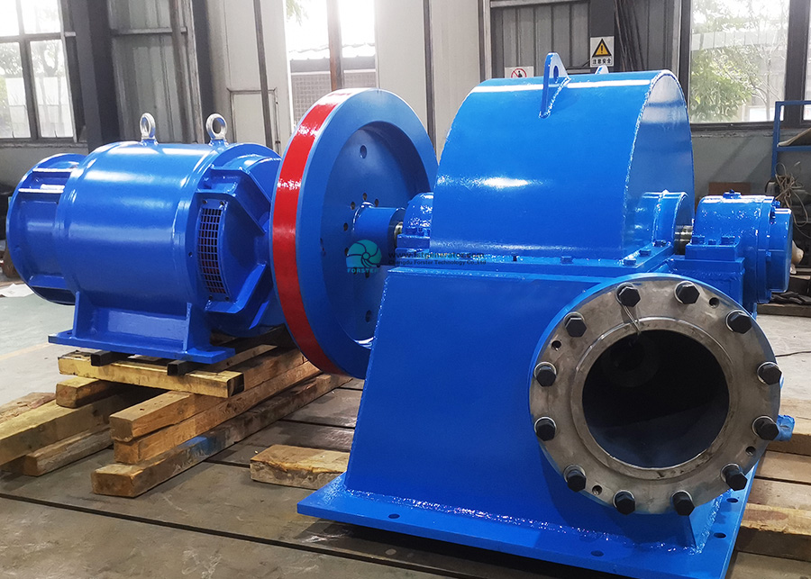 2×40kw Turgo Turbine Delivered To Chile