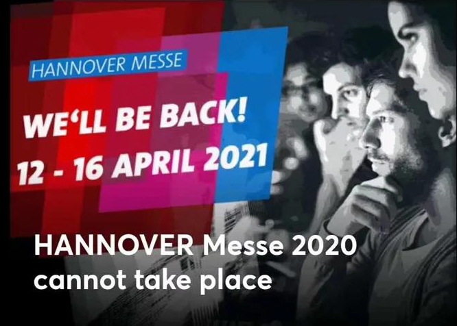 Heavy News! Hannover Messe 2020 To Be Cancelled