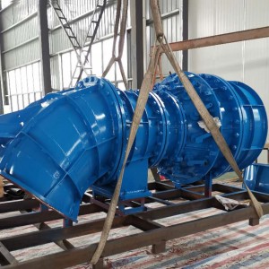 70KW Hydro Bulb Tubular Turbine Generator for Low Head Hydropower Plants